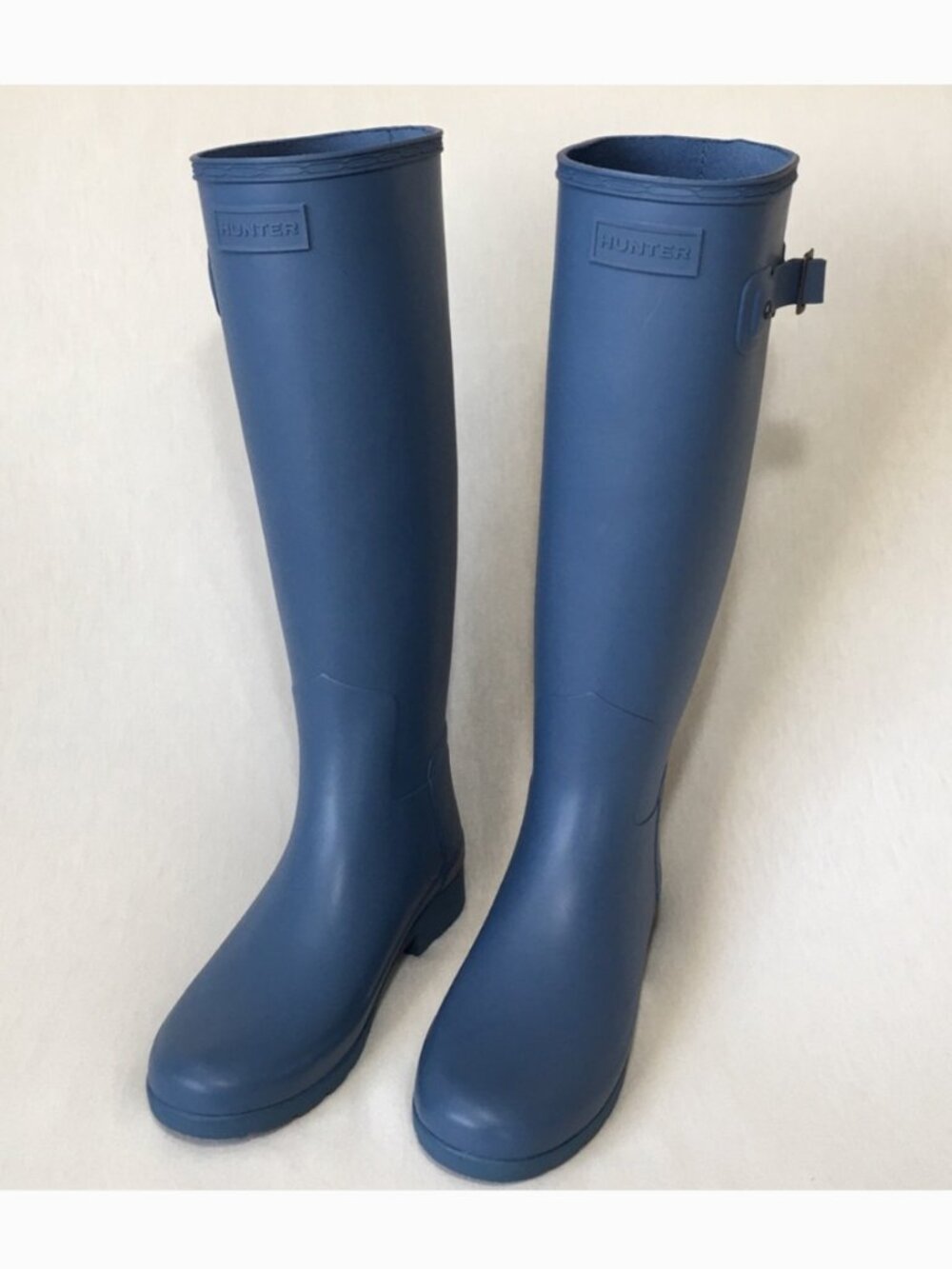 Hunter Original Tall Rain Boots Size 9 Blue
